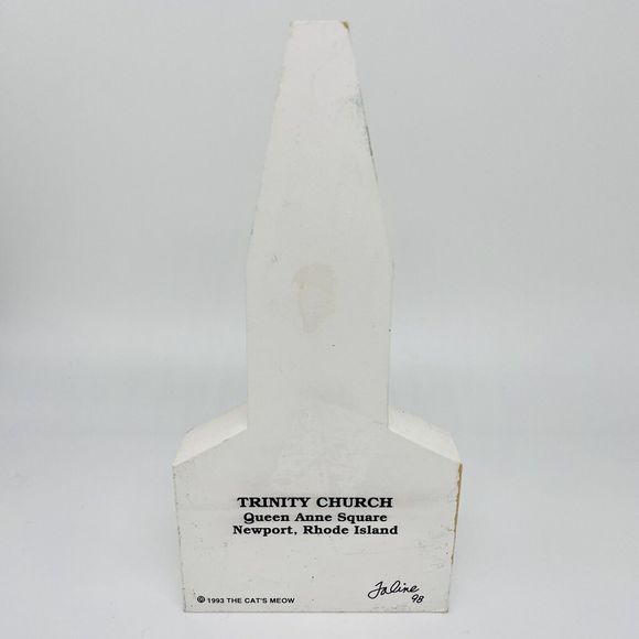 Rare Vintage The Cat’s Meow Trinity Church Newport Rhode Island 1998 - Picture 2 of 9